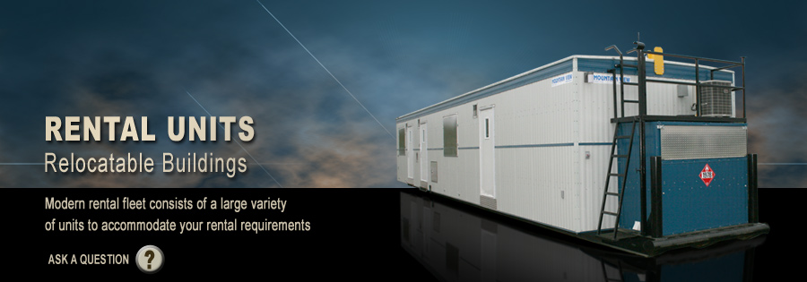 Modular Rentals - Our modern rental fleet consists of a large variety of units 